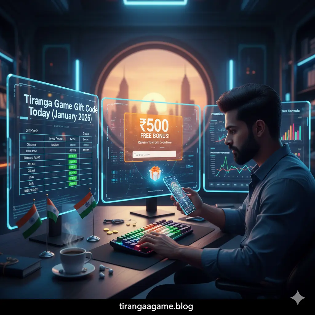 Tiranga Game Gift Code Today